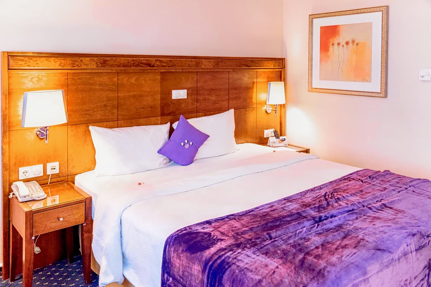 stays by friends Gelsenkirchen